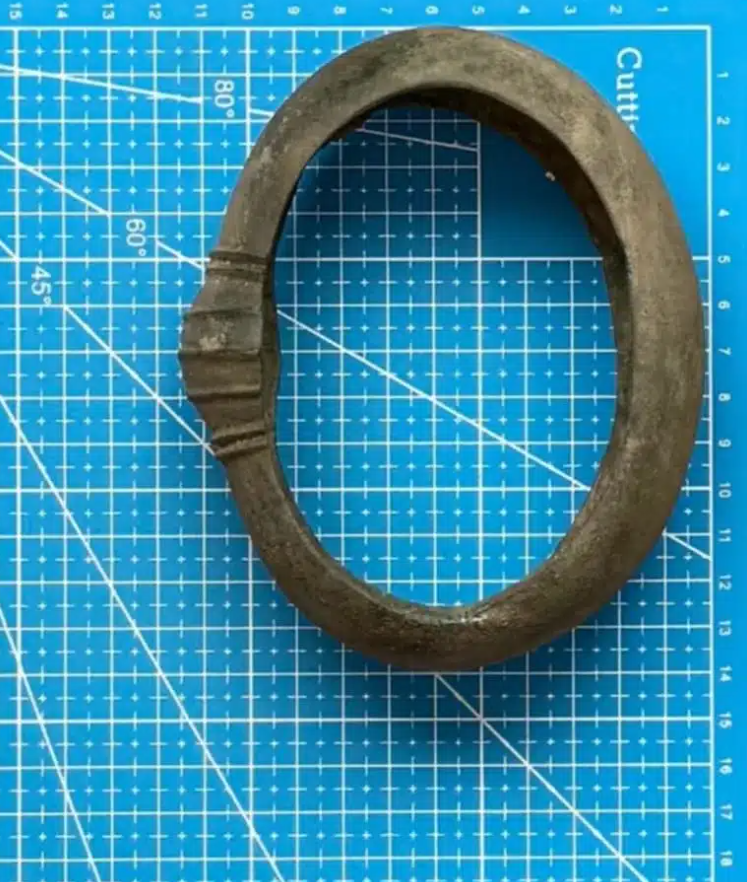 Một ngày sau khi phát hiện, những đồ trang sức khác cũng được khai quật, bao gồm hai chiếc trâm cài áo, làm phong phú thêm bức tranh về một bối cảnh khảo cổ học vô cùng thú vị. Ảnh: @Hiệp hội Kociewskie Poszukiwacze.