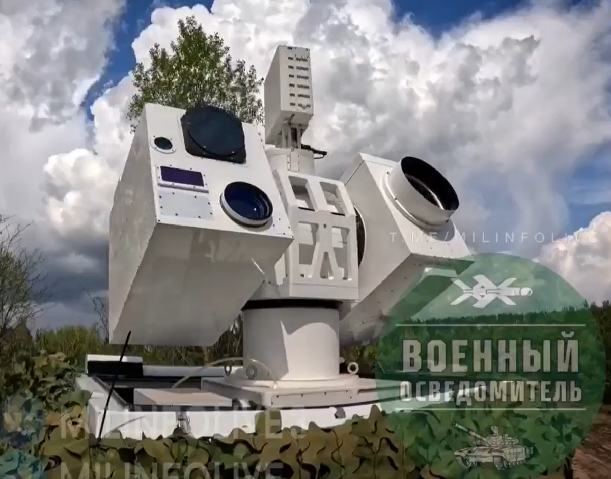 Kênh Military Information Telegram của Nga tuyên bố, hệ thống này đã được đơn vị lực lượng đặc nhiệm Nomad sử dụng, và là bản cải tiến vượt bậc so với các thiết kế laser chống máy bay không người lái từng có trước đây. Ảnh: @MILINFOLIVE3.