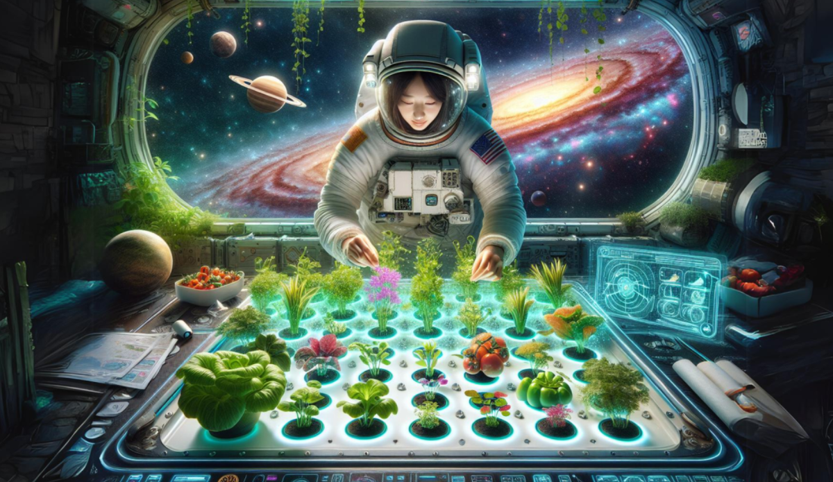 Tương tự như thế, các phi hành gia tương lai có thể trồng trọt trên đất sao Hỏa để tránh sự phụ thuộc vào các nhiệm vụ tiếp tế tốn kém quá nhiều chi phí, cùng khối vấn đề phát sinh khác nhau. Ảnh: @ Pleine vie.