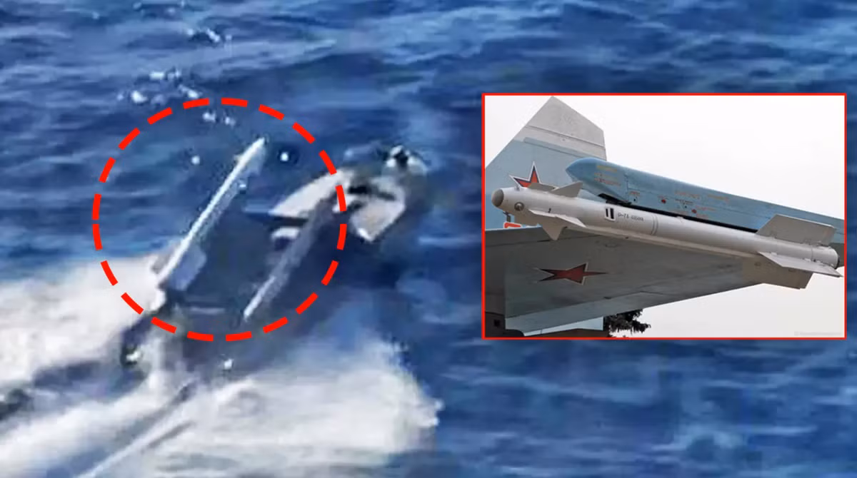 Trong ba năm qua, các USV của Ukraine đã tấn công các cảng, tàu thuyền và Cầu Kerch của Nga, buộc Hạm đội Biển Đen (BSF) của Nga phải tránh hoạt động ở vùng biển rộng của phía bắc Biển Đen, và hạn chế các hoạt động ở các khu vực khác. Ảnh: @The War Zone.