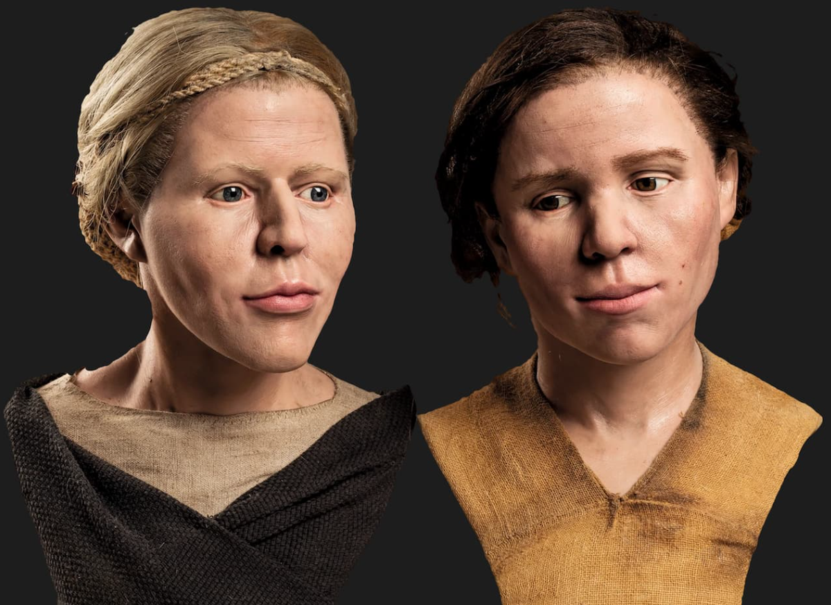 Hai người phụ nữ này khoảng 30 đến 40 tuổi và có chiều cao khá thấp so với thời đó, chỉ khoảng 1,48 và 1,46 mét, và có dấu hiệu suy dinh dưỡng từ thời thơ ấu, mặc dù khi trưởng thành chế độ ăn của họ giàu thịt, điều bất thường đối với các quần thể Thời Kỳ Đồ Đá Mới trong khu vực. Ảnh: @ J.Vondra.