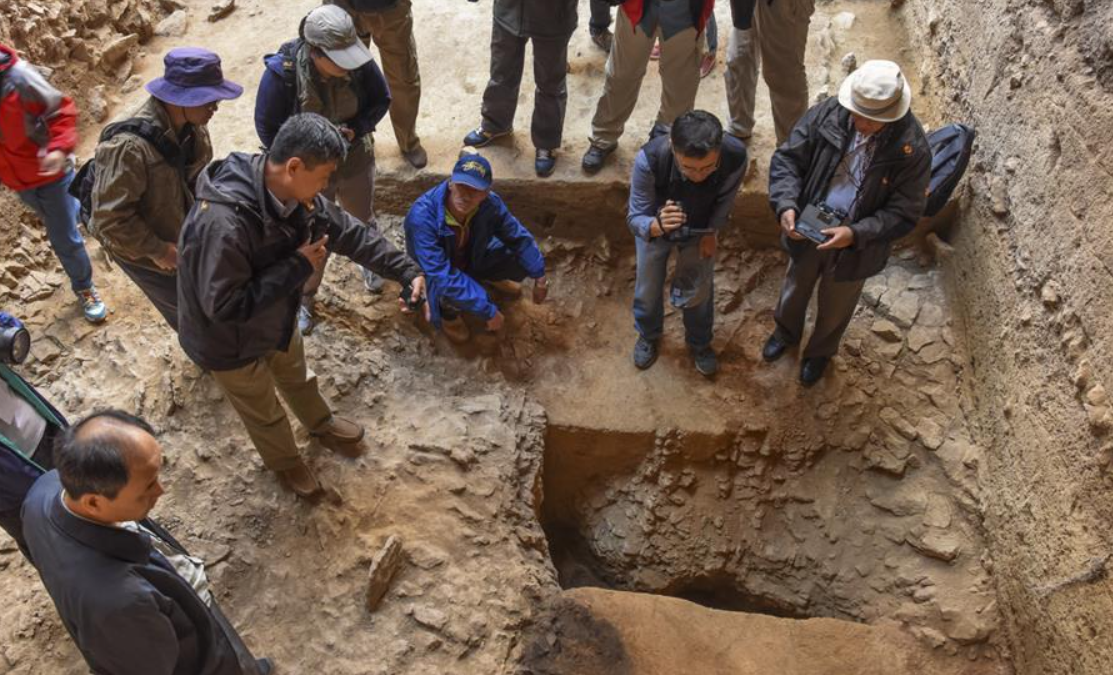 Theo đó, phát hiện khảo cổ quan trọng tại khu di tích thành phố Thạch Gia Trang đã hé lộ những tàn tích được bảo tồn tốt của một thành phố từ thời nhà Hán (khoảng năm 206 Trước Công Nguyên). Ảnh: @Viện Di tích Văn hóa và Khảo cổ học tỉnh Hà Bắc.