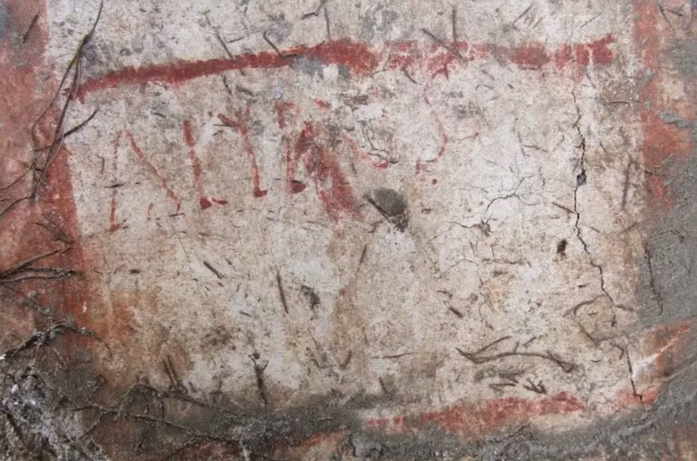 Thậm chí cả trẻ em cũng đã vẽ nguệch ngoạc những bức phác họa thô sơ về các võ sĩ giác đấu mà chúng đã thấy chiến đấu trong đấu trường. Ảnh: @Đại học Warwick.