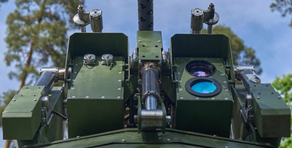 Có thể thấy, quân đội Ukraine ngày càng phụ thuộc vào các hệ thống tự động và bán tự động để củng cố phòng không tầm ngắn, sau khi Nga mở rộng sử dụng máy bay không người lái tự sát và tên lửa hành trình bay thấp. Ảnh: @UNITED24.