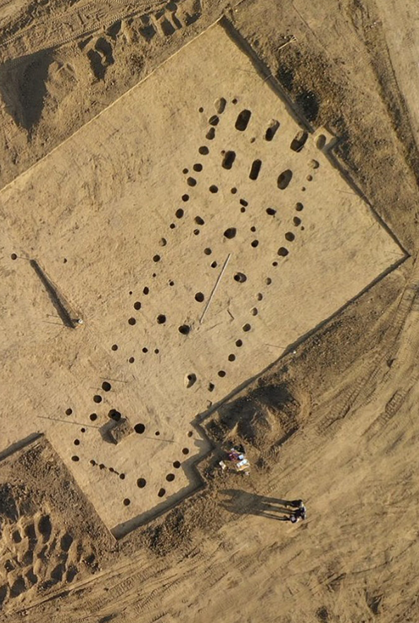 Khu nghĩa trang Chervony Mayak là một phần quan trọng của quần thể khảo cổ nằm trên bờ phải sông Dnipro thuộc vùng Kherson của Ukraine. Ảnh: @Viện Khảo cổ học Kyiv.