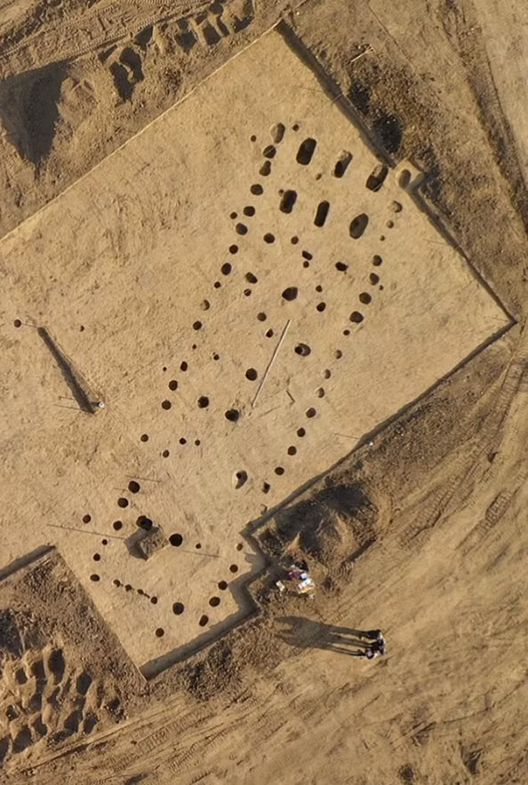 Khu nghĩa trang Chervony Mayak là một phần quan trọng của quần thể khảo cổ nằm trên bờ phải sông Dnipro thuộc vùng Kherson của Ukraine. Ảnh: @Viện Khảo cổ học Kyiv.