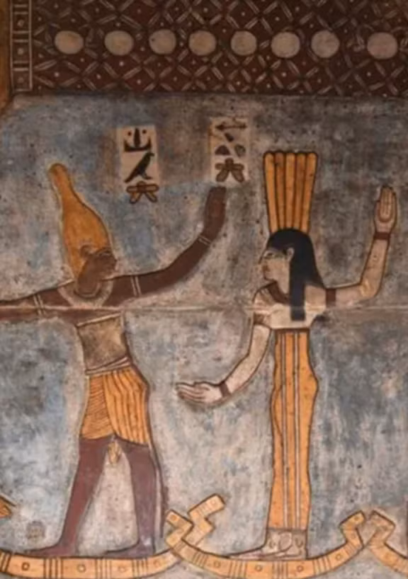 Sông Nile lũ lụt theo mùa trong thời gian này, và người Ai Cập cổ đại tin rằng, nữ thần Anukis chịu trách nhiệm cho việc nước lũ sông Nile rút đi khoảng 100 ngày sau khi Sirius xuất hiện. Ảnh: @Ahmed Amin/Bộ Du lịch và Cổ vật Ai Cập.