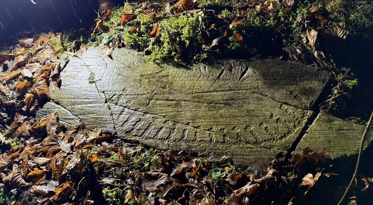 Một số tàu được khắc ở tư thế thẳng đứng, trong khi những tàu khác lại được khắc lộn ngược. Ảnh: @Tormod Fjeld.