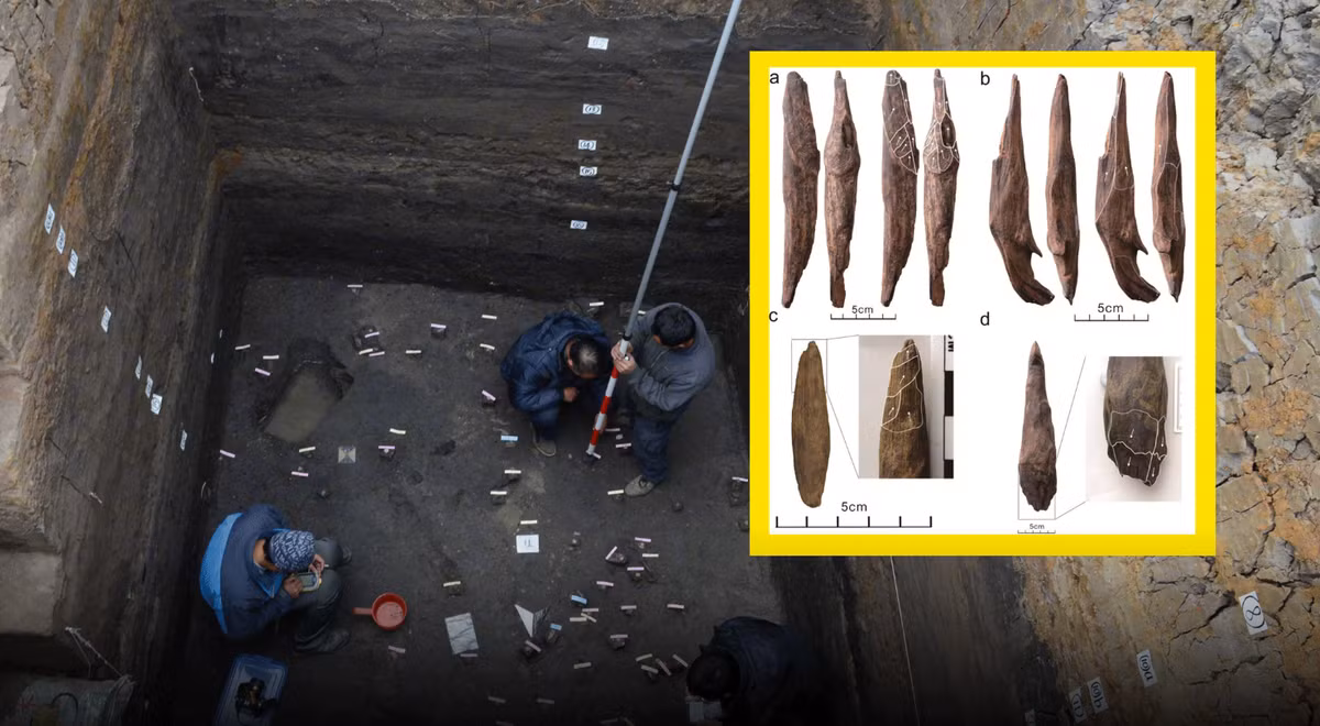 Tiến sĩ Jian-Hui Liu đến từ Viện Di tích văn hóa và Khảo cổ học Vân Nam cùng các đồng nghiệp đã kiểm tra nhiều hiện vật và phát hiện, bộ công cụ này có các dấu hiệu chạm khắc, làm nhẵn và mài mòn, cho thấy chúng được người cổ xưa chế tác ra chúng hoàn toàn có chủ đích rõ ràng. Ảnh: @Viện Di tích văn hóa và Khảo cổ học Vân Nam.