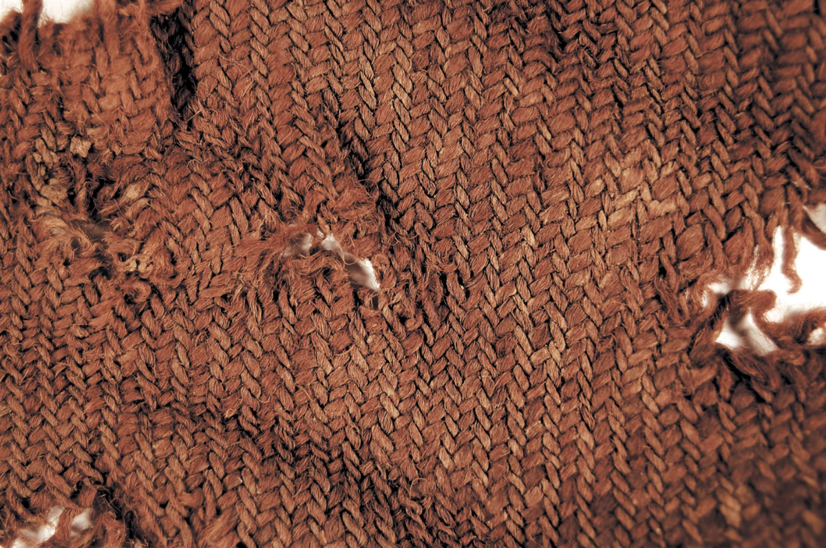 Tuy nhiên, hàng dệt may rất hiếm trong các hồ sơ khảo cổ. Giống như bất kỳ vật liệu hữu cơ dễ hỏng nào, chúng thường bị phân hủy nhanh chóng, và cần được bảo quản trong điều kiện đặc biệt để ngăn ngừa sự phá hủy của vi sinh vật. Ảnh: @ Scientific American.