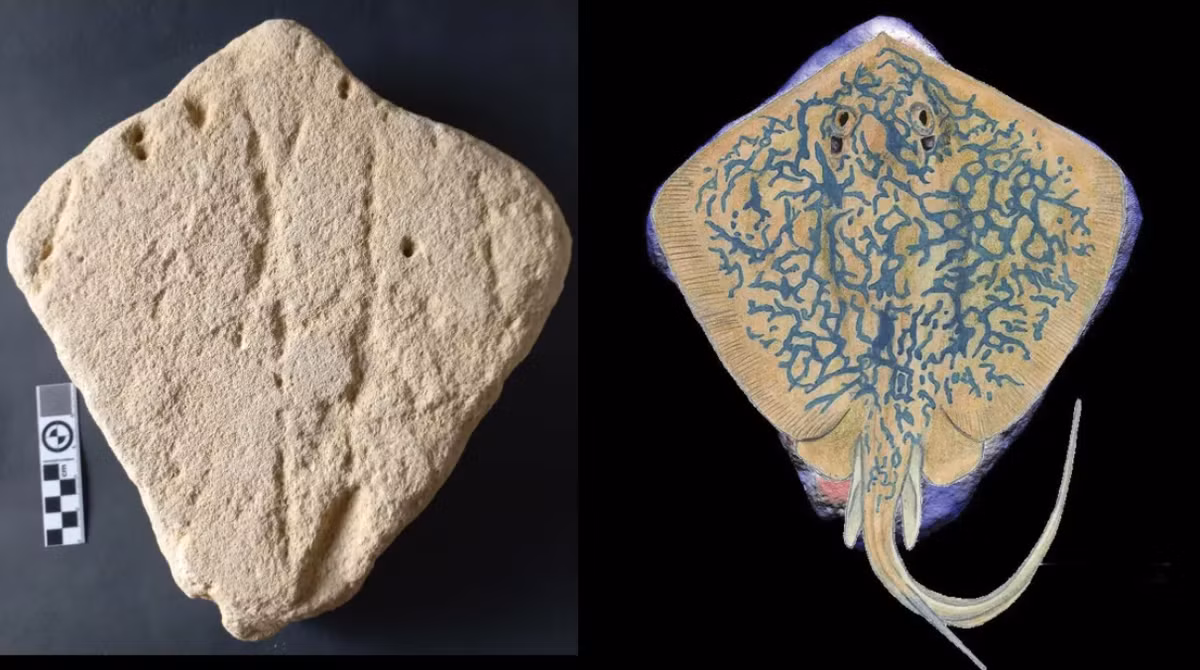 Các nhà nghiên cứu đề xuất rằng, tảng đá này có thể là một ammoglyph, là một dấu vết được tạo ra trên cát trước, sau đó đã đông cứng thành đá. Các chi tiết đối xứng đáng chú ý và rãnh bề mặt của tảng đá đã hỗ trợ cho giả thuyết này. Ảnh: @Helm.