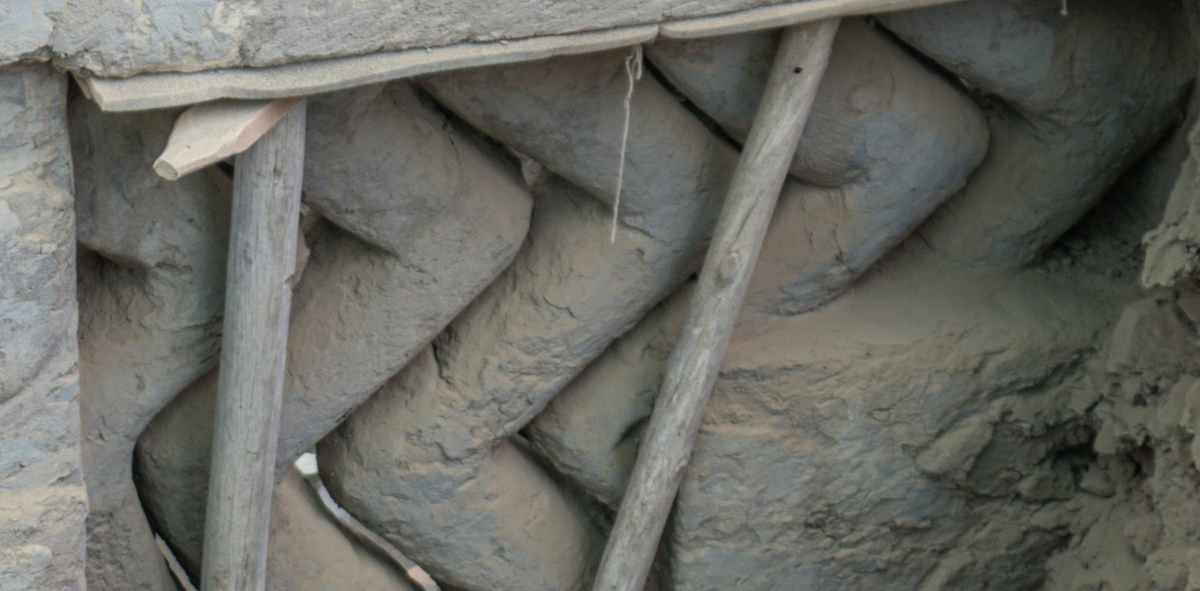 “Bức tranh tường ở Huaca Yolanda này là độc nhất vô nhị: chưa từng có bức tranh nào tương tự được ghi nhận trong khu vực, cả ở thung lũng Santa lẫn thung lũng Chao”, chuyên gia Mauricio nói. Ảnh: @Đại Học Hoàng Gia Peru.