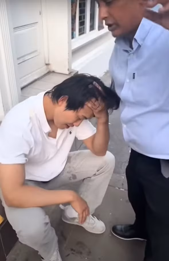 Chủ nhà hàng Bengal Village cho biết: "Daniel đã khỏe hơn sau khoảng 30 phút”. Ảnh: @Bengal Village - Best of Brick Lane.