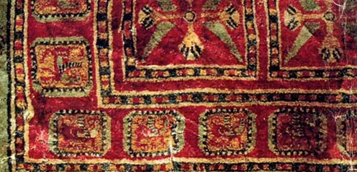 Sự tinh xảo trong chế tác thảm đã khiến các chuyên gia vô cùng kinh ngạc. Ảnh: @archaeologyart.