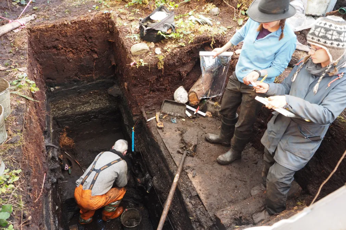 Giờ đây, phát hiện khảo cổ mới đã xác nhận dữ liệu dân tộc học này, cho thấy tổ tiên của những người định cư Heiltsuk đã sinh sống trong khu vực này trong thời kỳ băng hà cuối cùng, họ đã xây dựng những nơi trú ẩn đơn giản ở khu định cư tập trung. Ảnh: @Bảo tàng Quốc gia Canada.