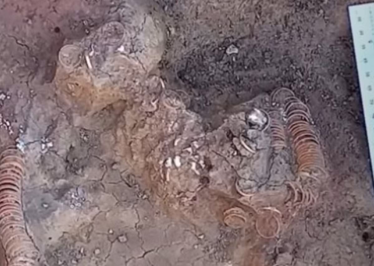 Ngôi mộ này ước tính có niên đại từ năm 4.500 Trước Công Nguyên. Ảnh: @Bảo tàng Tarii Crisurilor.