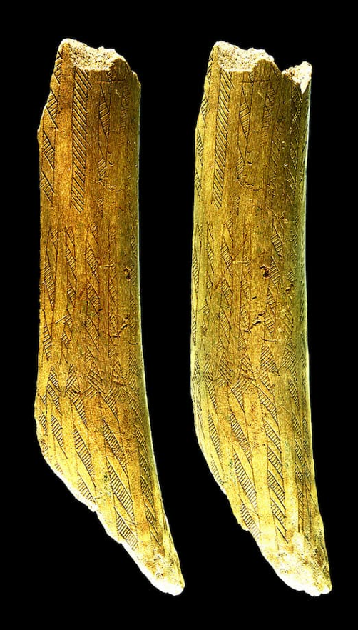 Các nghiên cứu chi tiết về mảnh vỡ này đã tiết lộ rằng, ban đầu nó là một phần của chiếc rìu được trang trí, có lẽ mang tính chất nghi lễ. Ảnh: @Lars Larsson.