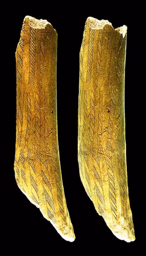 Các nghiên cứu chi tiết về mảnh vỡ này đã tiết lộ rằng, ban đầu nó là một phần của chiếc rìu được trang trí, có lẽ mang tính chất nghi lễ. Ảnh: @Lars Larsson.