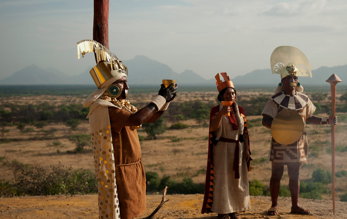 Người Moche nổi tiếng với các tác phẩm trang trí bằng vàng, và các tác phẩm điêu khắc thể hiện nhiều hình thức văn hóa xã hội khác nhau. Ảnh: @Bảo tàng Lăng mộ Hoàng gia Sipan.