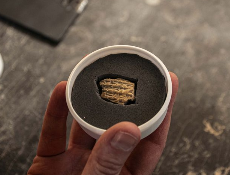 “Ý nghĩa của hiện vật nhỏ bé này là vô cùng to lớn", nhóm nghiên cứu kết luận. Ảnh: @Viện Nghiên cứu Lịch sử Quốc gia Israel.