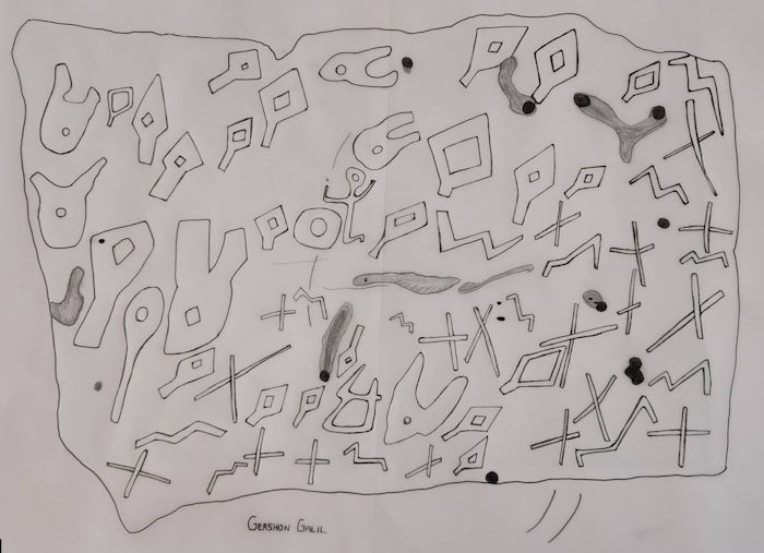 Sau khi đã kiểm tra chi tiết phiến đá, Giáo sư Gershon Galil cho rằng, hiện vật này được sử dụng trong một nghi lễ voodoo. Phiến đá khắc chứa 20 từ và 63 chữ cái bằng chữ Proto-Canaanite, một bảng chữ cái Semit sơ khai, và là tiền thân của bảng chữ cái hiện đại được sử dụng trong khu vực phố cổ của Jerusalem. Ảnh: @Cơ quan Cổ vật Israel.