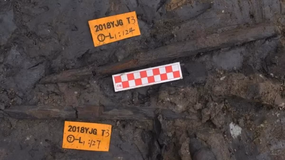 Tiến sĩ Jian-Hui Liu nhận định, khám phá này cho thấy cư dân cổ xưa cách đây 300.000 năm trước tại Trung Quốc chế tạo ra những công cụ này không phải để săn bắn, mà để đào bới và chế biến thực vật. Ảnh: @Viện Di tích văn hóa và Khảo cổ học Vân Nam.