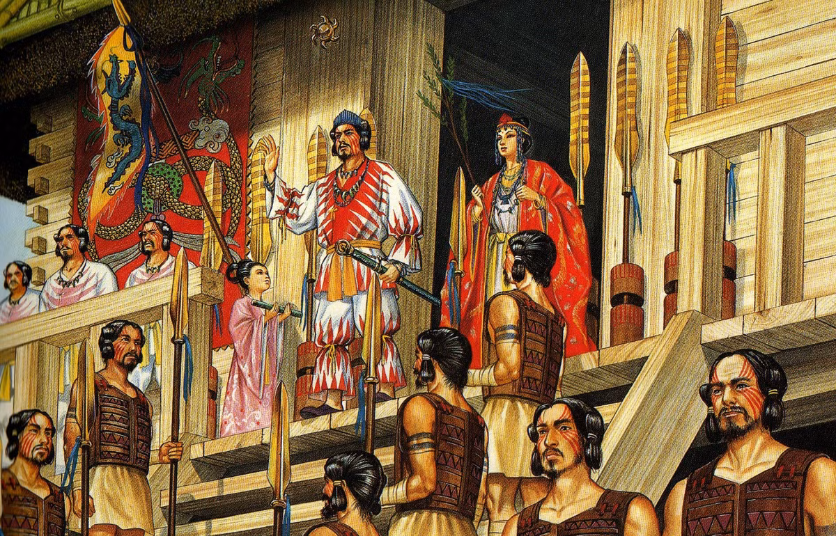 Theo Trung tâm Di sản Văn hóa Osaka, chiếc mặt nạ gỗ này có từ thời Yayoi và trong thời kỳ Yayoi, các phong cách chế tác đồ gốm mới xuất hiện, các kỹ thuật chế tác đồ mộc và kiến ​​trúc được cải thiện lên rất nhiều. Ảnh: @Trung tâm Di sản Văn hóa Osaka.