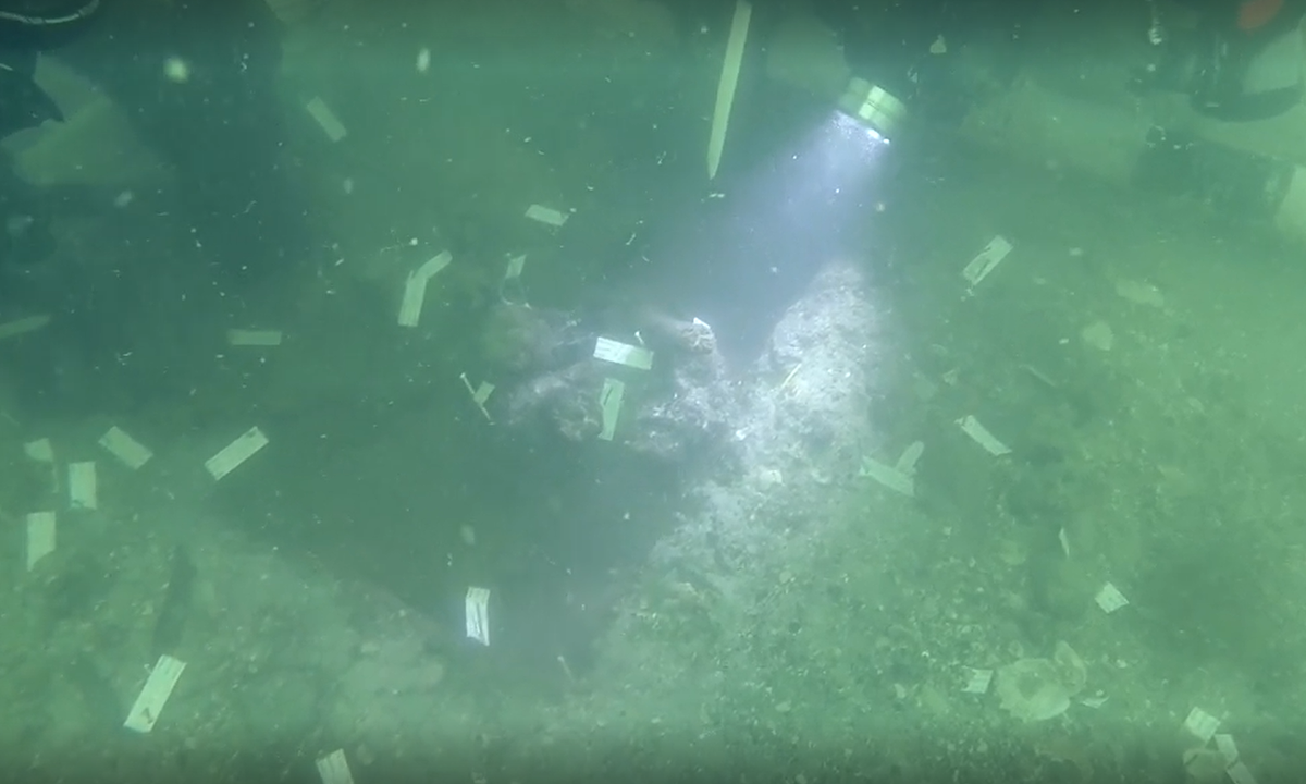 Nhà khảo cổ học dưới nước Ryan Duggins cho biết: “Việc được tận mắt chứng kiến ​​một nghĩa trang 7.000 năm tuổi được bảo tồn tốt như vậy ở Vịnh Mexico thật sự truyền cảm hứng. Chúng tôi vô cùng tự hào về trải nghiệm này”. Ảnh: @Cục Nghiên cứu Khảo cổ học Mỹ.