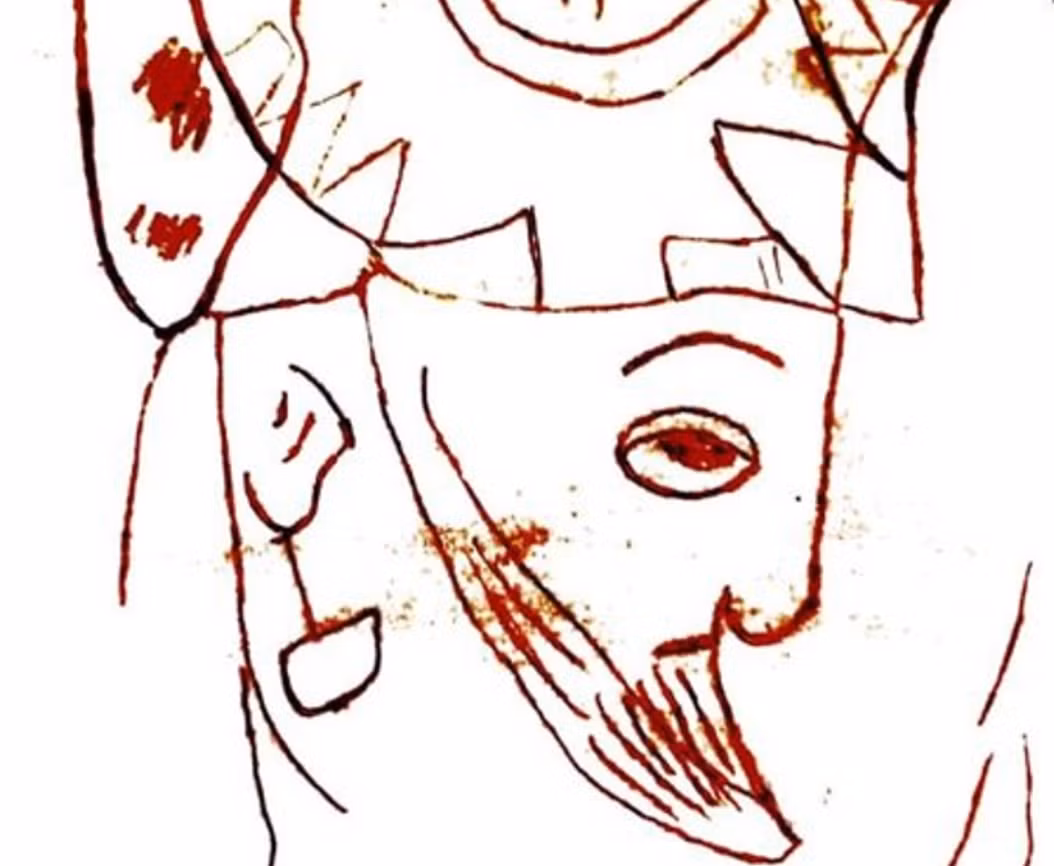 Abolhassan Atabaki dẫn chứng một ghi chép từ thế kỷ thứ 10 Sau Công Nguyên của Al-Masudi, mô tả một bản thảo được tìm thấy ở Istakhr có hình minh họa các vị vua Sasanian. Ảnh: @Abolhassan Atabaki.