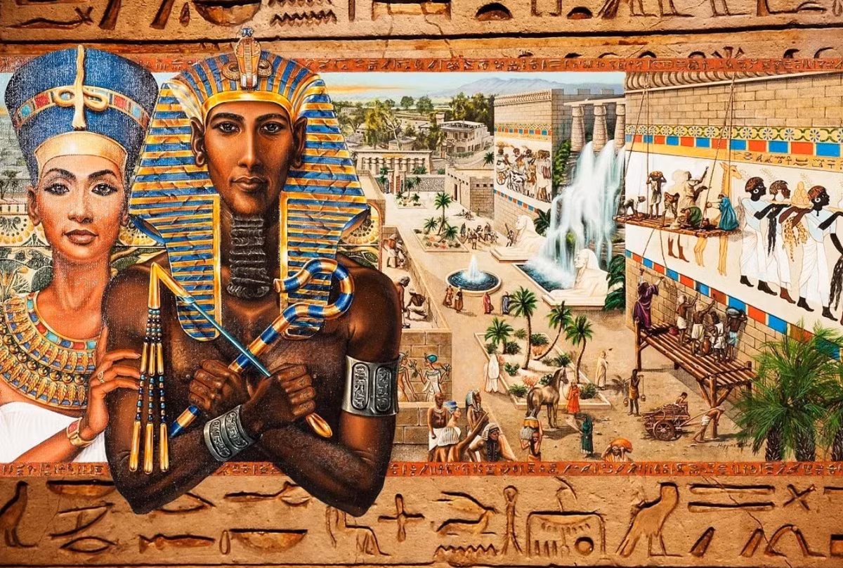 Vị viên chức hoàng gia này sống dưới thời trị vì của Pharaoh Userkare. Userkare là vị Pharaoh thứ hai của Vương triều thứ 6 của Ai Cập cổ đại (tồn tại khoảng từ năm 2.323-2.150 Trước Công Nguyên). Tên của Pharaoh Userkare có nghĩa là "linh hồn mạnh mẽ". Ảnh: @Hội Đồng Cổ Vật Tối Cao Ai Cập.