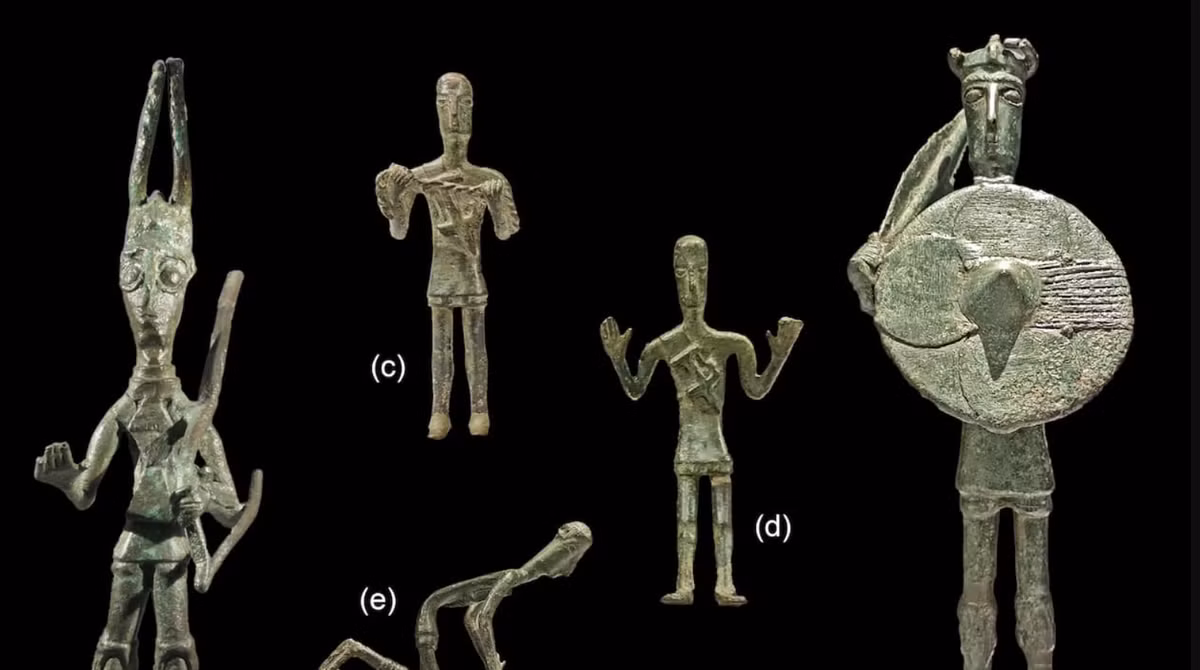 Chúng là một trong những vật thể mang tính biểu tượng nhất của nền văn minh Nuragic thời tiền sử. Ảnh: @Bảo tàng Quốc gia Ý.