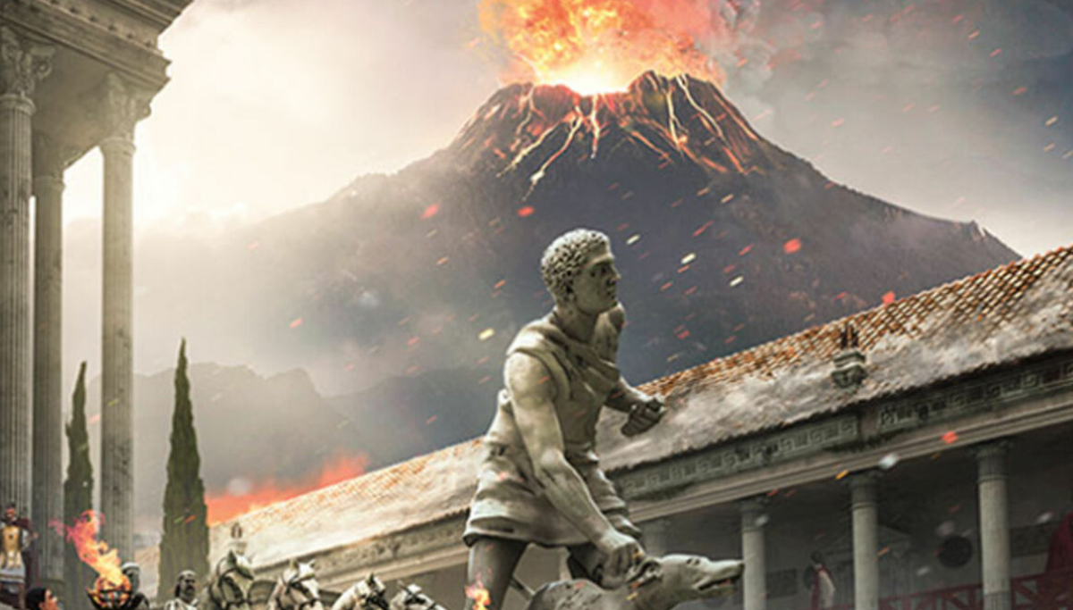 Vụ phun trào núi Vesuvius năm 79 Sau Công Nguyên đã khiến cho quầy bán thức ăn Thermopolium del Gallo và cả thành phố Pompeii bị huỷ diệt chết chóc. Ảnh: @Viện Nghiên Cứu Khảo Cổ Parco Archeologico di Pompei.