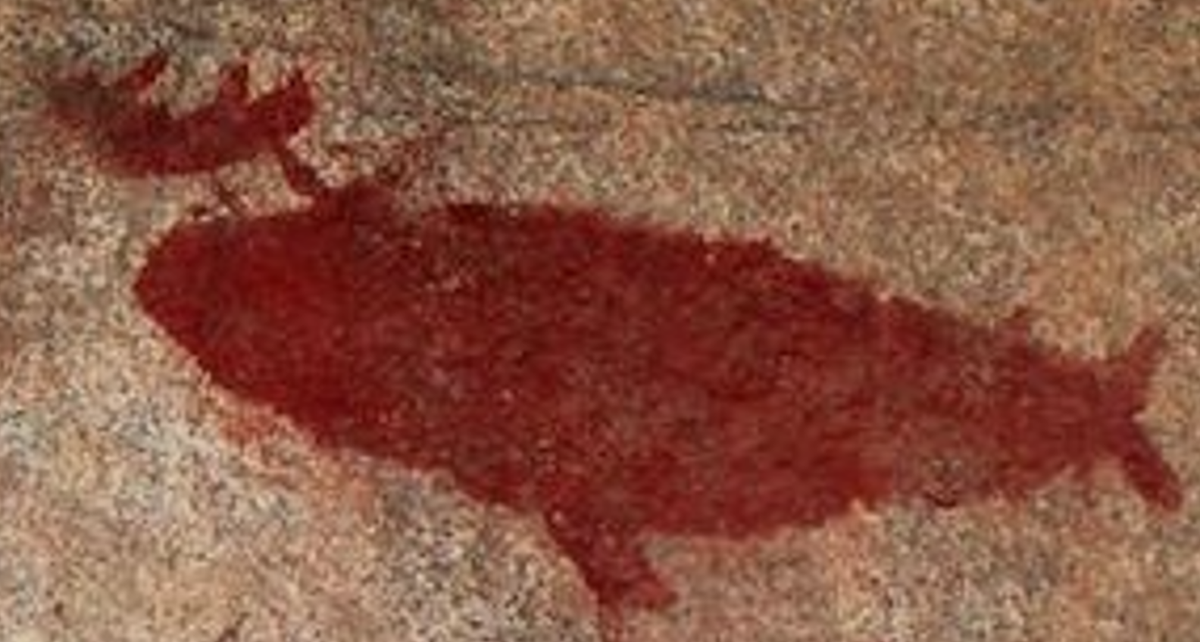 Ngoài giá trị nghệ thuật, những bức tranh này còn cung cấp bằng chứng khảo cổ học cho thấy, săn bắt cá trên biển là một phần không thể thiếu của xã hội cổ xưa. Ảnh: @Bảo Tàng Quốc Gia Chile.