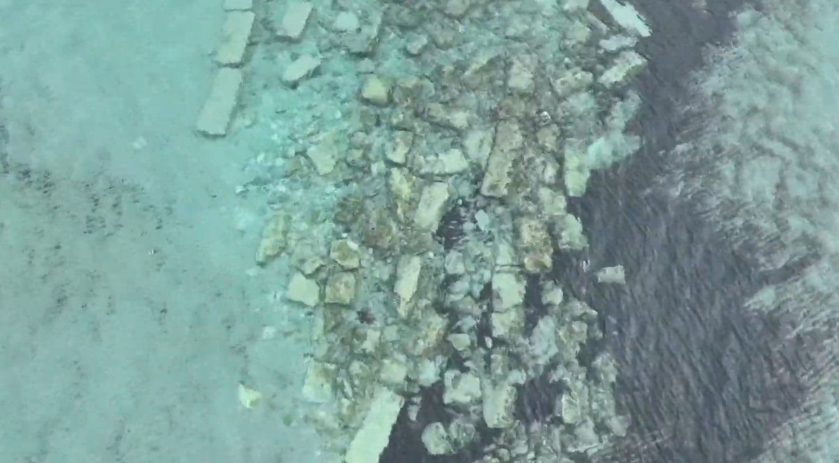 Bức tường thành có chiều dài xấp xỉ 23 mét và chiều rộng 10 mét. Ảnh: @Đại học Khai khoáng Saint Petersburg.