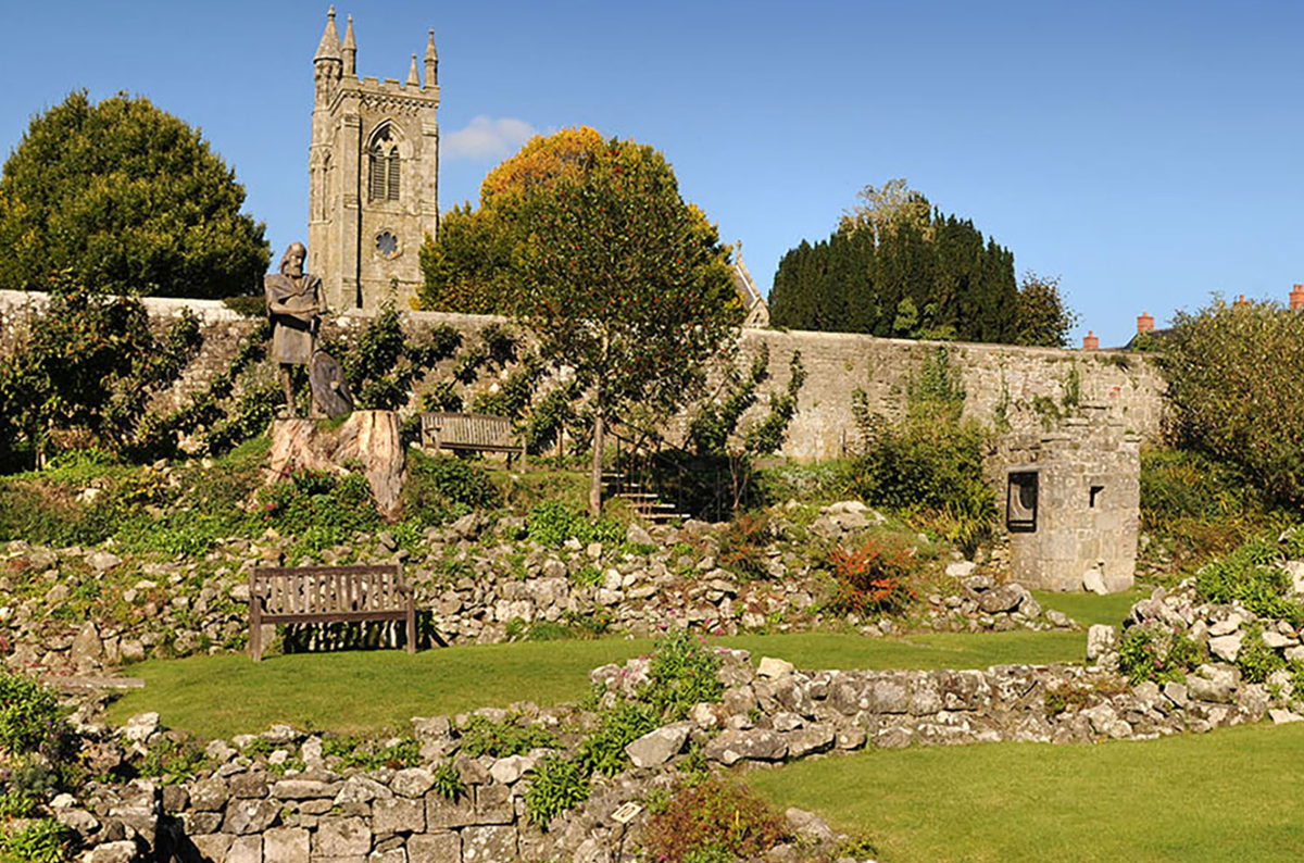 Tu viện Shaftesbury được xây dựng lần đầu tiên vào năm 888. Ảnh: @Bảo Tàng Quốc Gia Anh.