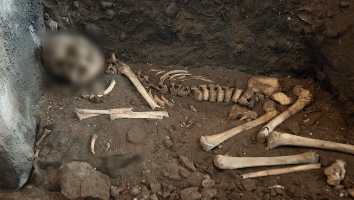 Tại đây, bộ xương của cậu bé Vistegütten đã được tìm thấy. Ảnh: @Bảo Tàng Khảo Cổ Học Stavanger.