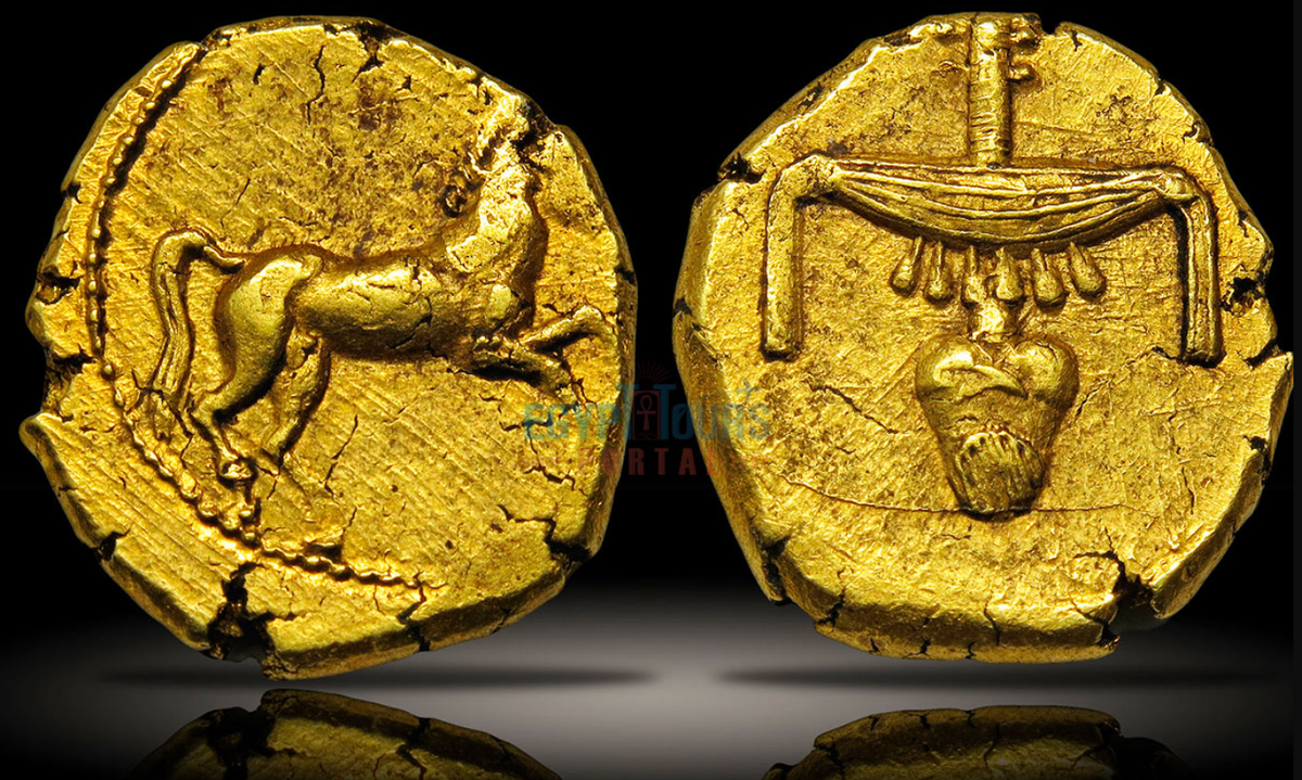 Trong thời kỳ Tân Vương quốc (năm 1.500-1.000 Trước Công Nguyên), hoạt động khai thác mỏ vàng ở sa mạc phía Đông đạt đến đỉnh cao đầu tiên, nhưng chính trong thời kỳ triều đại Ptolemaic (năm 332-30 Trước Công Nguyên) thì việc khai thác vàng mới đạt đến đỉnh điểm. Ảnh: @M. Kačičnik / Institut français d'archéologie Orientale.