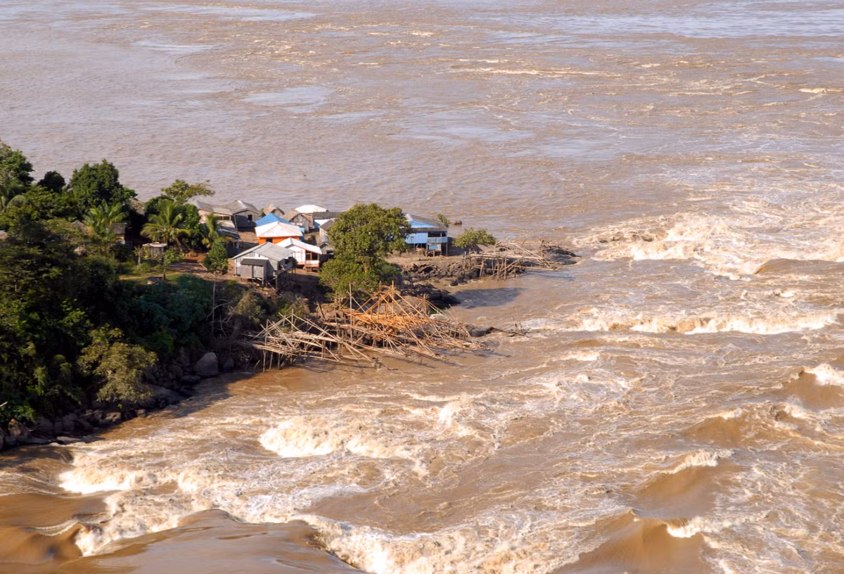 Khi tiến hành khai quật tại Mỏ đá Taquaras ở Porto Velho, vùng Amazon của Brazil, các nhà cổ sinh vật học đến từ Trung tâm Tiến hóa Con người và Môi trường Cổ sinh vật học Senckenberg thuộc Đại học Tübingen bất ngờ phát hiện bộ hóa thạch rùa cổ xưa, khổng lồ, kỳ lạ. Ảnh: @Đại học Tübingen.