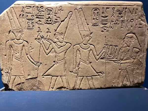 .Người ta tin rằng, trung tâm của khu định cư Kom el-Negus này là hoạt động nông nghiệp, với những dấu hiệu cho thấy sự hiện diện của sản xuất rượu vang. Ảnh: @Sylvain Dhennin.