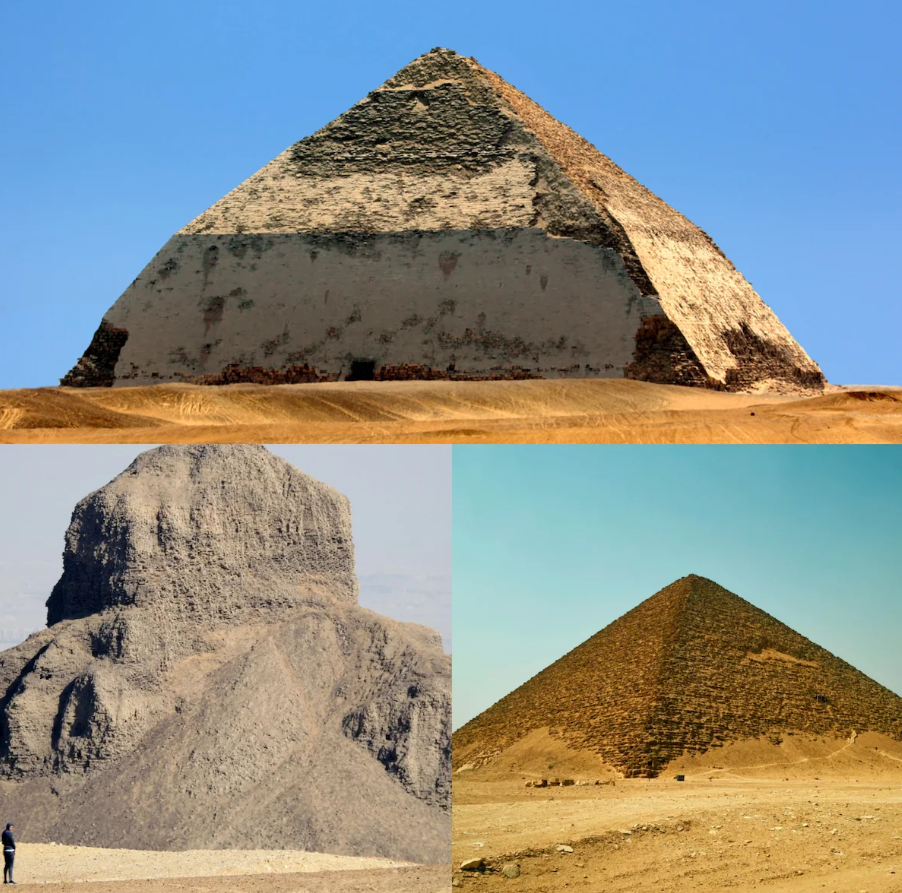 Và gần đây, lăng mộ mastaba 4.300 năm tuổi được tìm thấy trong khu nghĩa trang kim tự tháp Dahshur này. Ảnh: @Bộ Du lịch và Cổ vật Ai Cập.