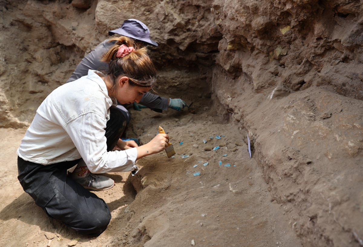 Theo Giáo sư Mehmet Onal, Trưởng khoa Khảo cổ học tại Đại học Harran thì đây là mẫu vật hoàn chỉnh đầu tiên về đồ gốm tráng men được phát hiện tại thành phố cổ Harran, và nó cũng đại diện cho đỉnh cao nghề thủ công gốm sứ Hồi giáo thời trung cổ trong khu vực. Ảnh: @Đại học Harran.
