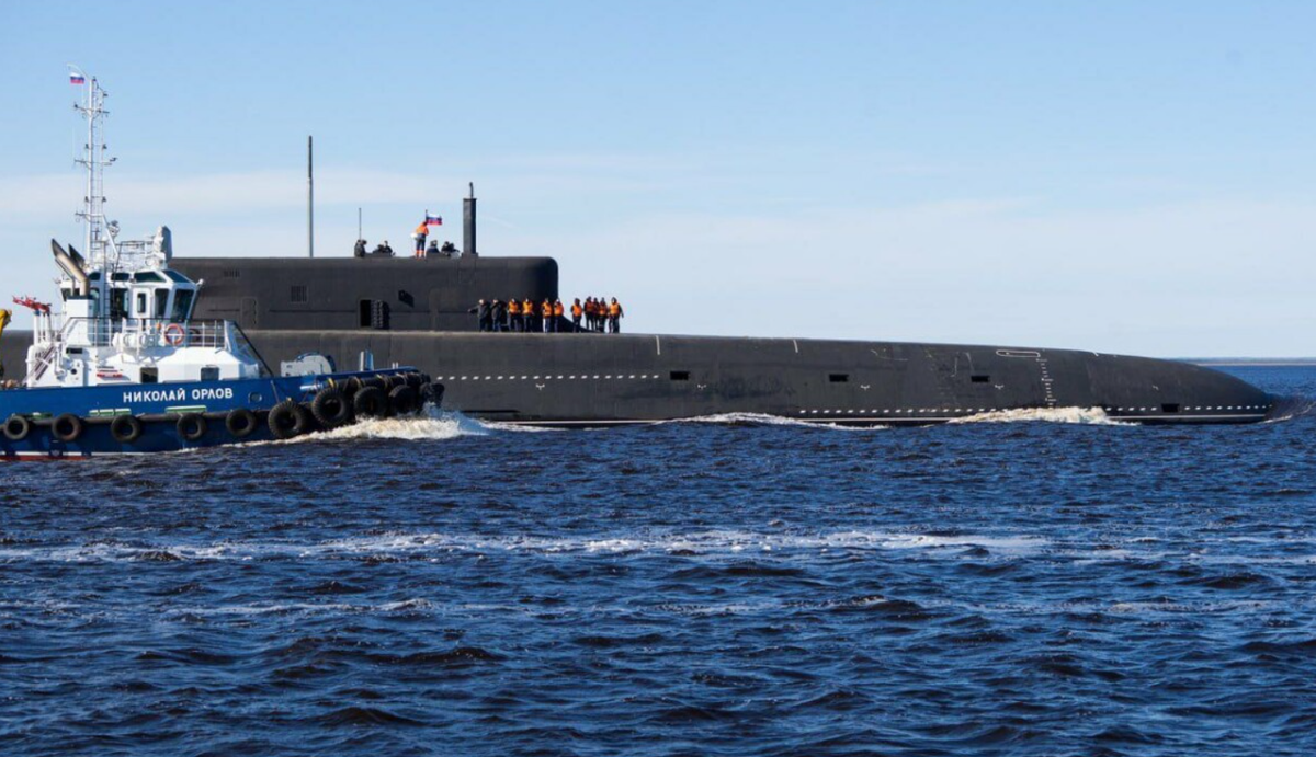 Đầu năm nay, tình báo quốc phòng Ukraine được cho là đã có được thông tin mật liên quan đến một tàu ngầm hạt nhân khác, tàu ngầm K-555 Knyaz Pozharsky lớp Borey-A 955A, điều này càng chỉ ra điểm yếu của lực lượng hạt nhân Nga. Ảnh: @ ВПК.name.