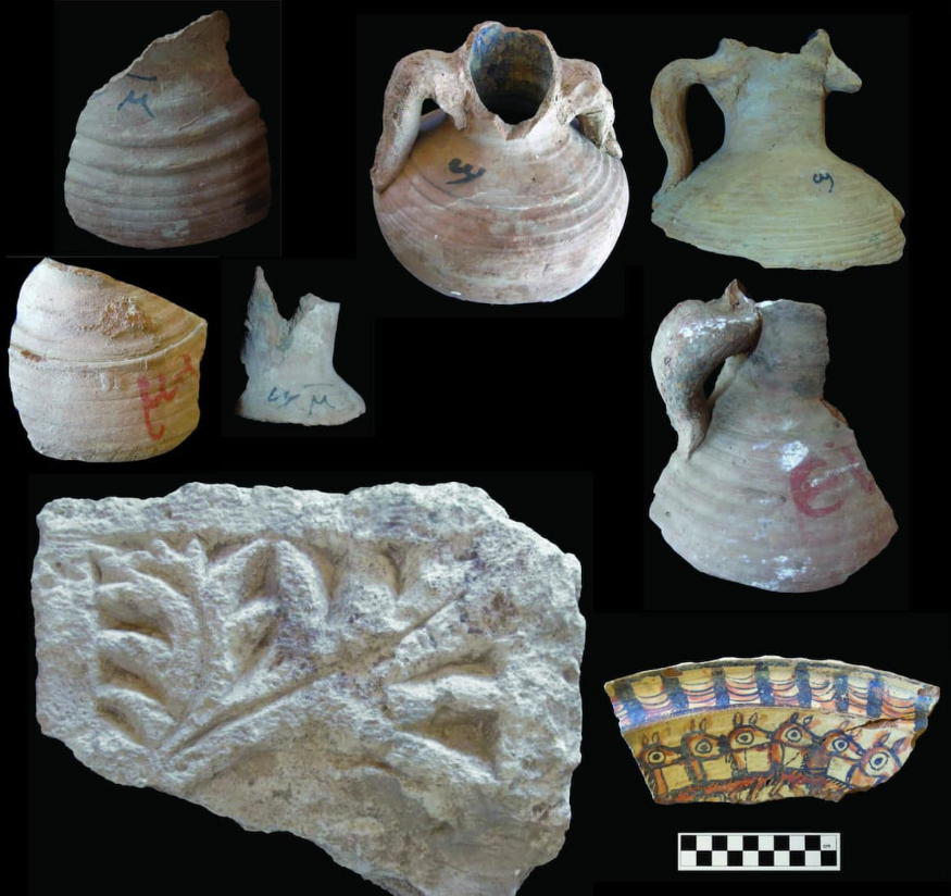 Nối liền với những phòng sinh hoạt chung này, người ta đã xác định được một loạt các phòng nhỏ, mái được lợp bằng vòm gạch, mà các nhà khảo cổ học cho rằng đó là kellia, hay các phòng riêng của các nhà sư - những nơi ẩn cư tuyệt đối và thiền định cá nhân. Ảnh: @Hội đồng Cổ vật Tối cao Ai Cập.