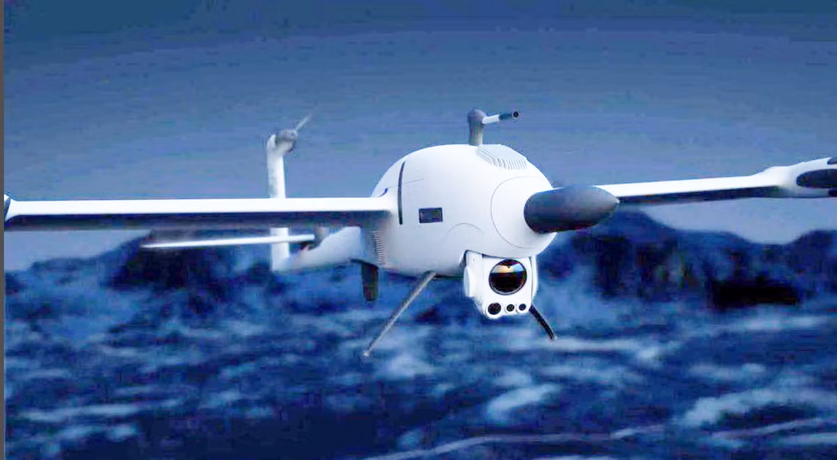 Cũng cần lưu ý rằng, kích thước của cảm biến âm thanh AI này khá nhỏ, trọng lượng chỉ vài gram. Điều này cho phép cảm biến được lắp đặt trên bất kỳ UAV trinh sát nào của công ty như Twister, Vector cũng như Reliant. Ảnh: @Quantum Systems.