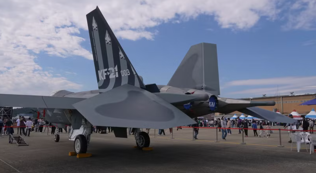 Nỗ lực này nhằm mục đích trang bị cho máy bay chiến đấu KF-21 các hệ thống vũ khí do trong nước phát triển. Ảnh: @ Yonhap News Agency.