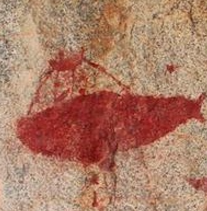 Có thể thấy, những bức tranh hang động cổ xưa này đã kể lại một cách sinh động câu chuyện về hoạt động săn bắt trên biển quan trọng và nghệ thuật khắc đá cổ. Ảnh: @Bảo Tàng Quốc Gia Chile.