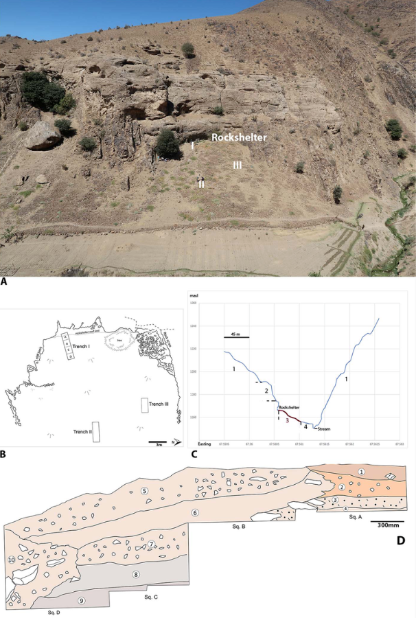 Trong Thời Kỳ Đồ Đá, khu vực này là con đường lý tưởng cho các nhóm người tiền sử di chuyển khắp châu Á. Ảnh: @Đại học Hebrew Jerusalem.
