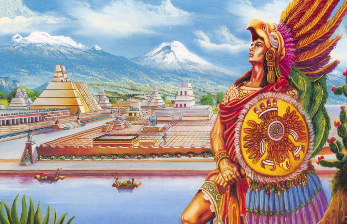 Nó được thành lập bởi người Mexica, một dân tộc bản địa của Thung lũng Mexico, những người nói tiếng Nahuatl và đã tiến vào lưu vực Mexico sau sự sụp đổ của nền văn minh Toltec. Ảnh: @Viện Nhân chủng học và Lịch sử Quốc gia Mexico.