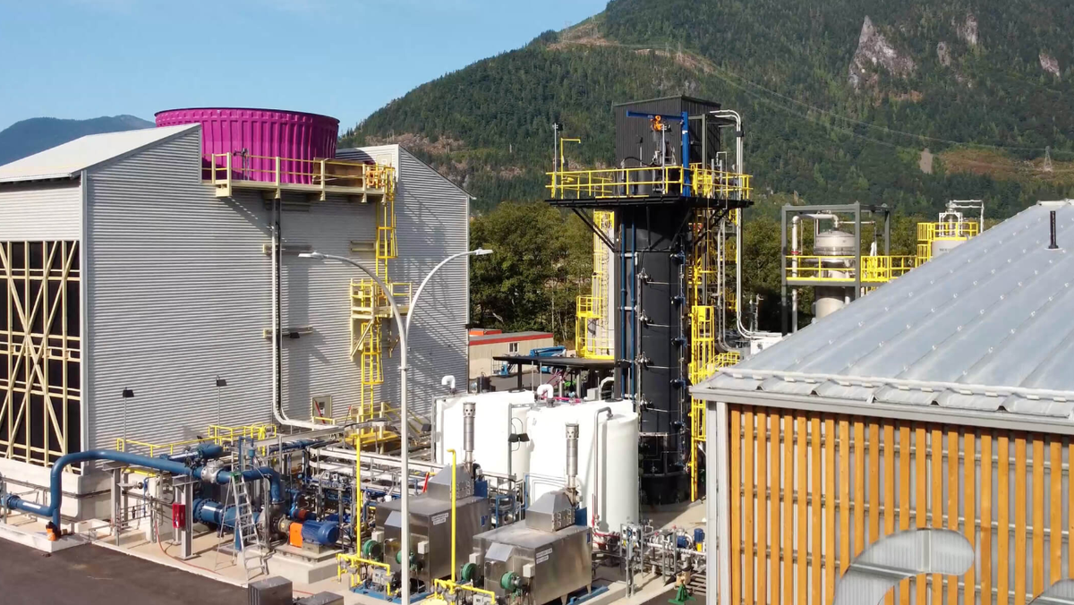 Lượng CO2 mà hệ thống này thu được từ khí quyển sẽ được chuyển đến một cơ sở trung tâm tại chỗ, nơi loại khí này sẽ được nén, hóa lỏng và lưu trữ dưới lòng đất. Ảnh: @Deep Sky.