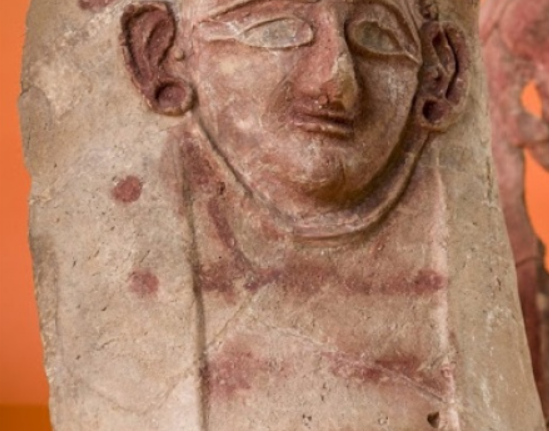 Trên hai bức tượng này được cho là có dấu vân tay của người nghệ sĩ đã từng tạo ra chúng. Ảnh: @Viện Nghiên cứu khảo cổ Lebanon.